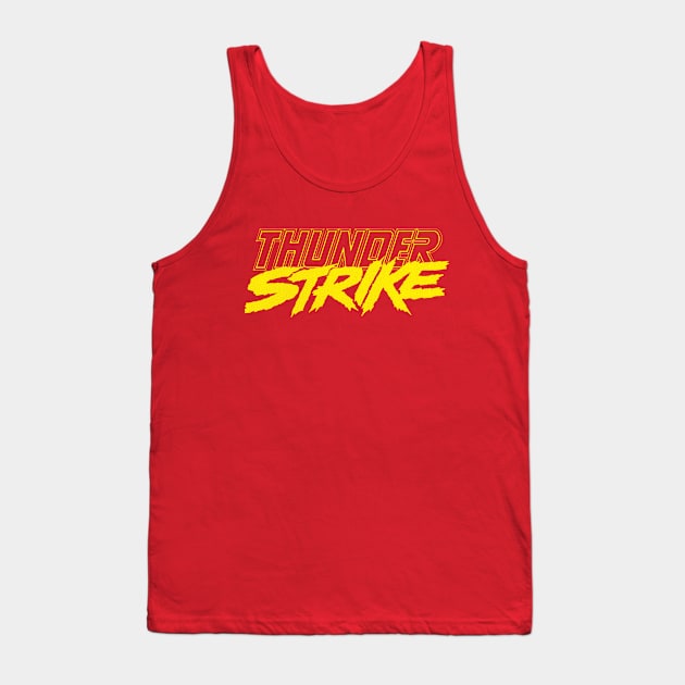 Thunder Strike! Tank Top by Megatrip